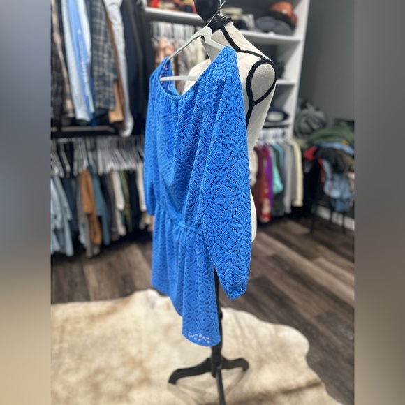 Lilly Pulitzer Lana Skort Romper Dress Size Small Blue Shell Lace Preppy Skort - Picture 3 of 9